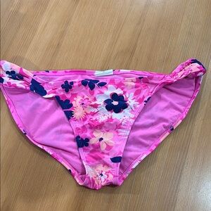 Floral Pink Bikini Bottom